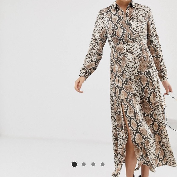 Snake print maxi dress - Picture 2 of 4